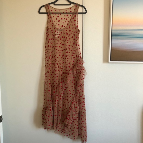 Blogger Fav Zara Sheer Red Dot Dress! - Picture 12 of 16